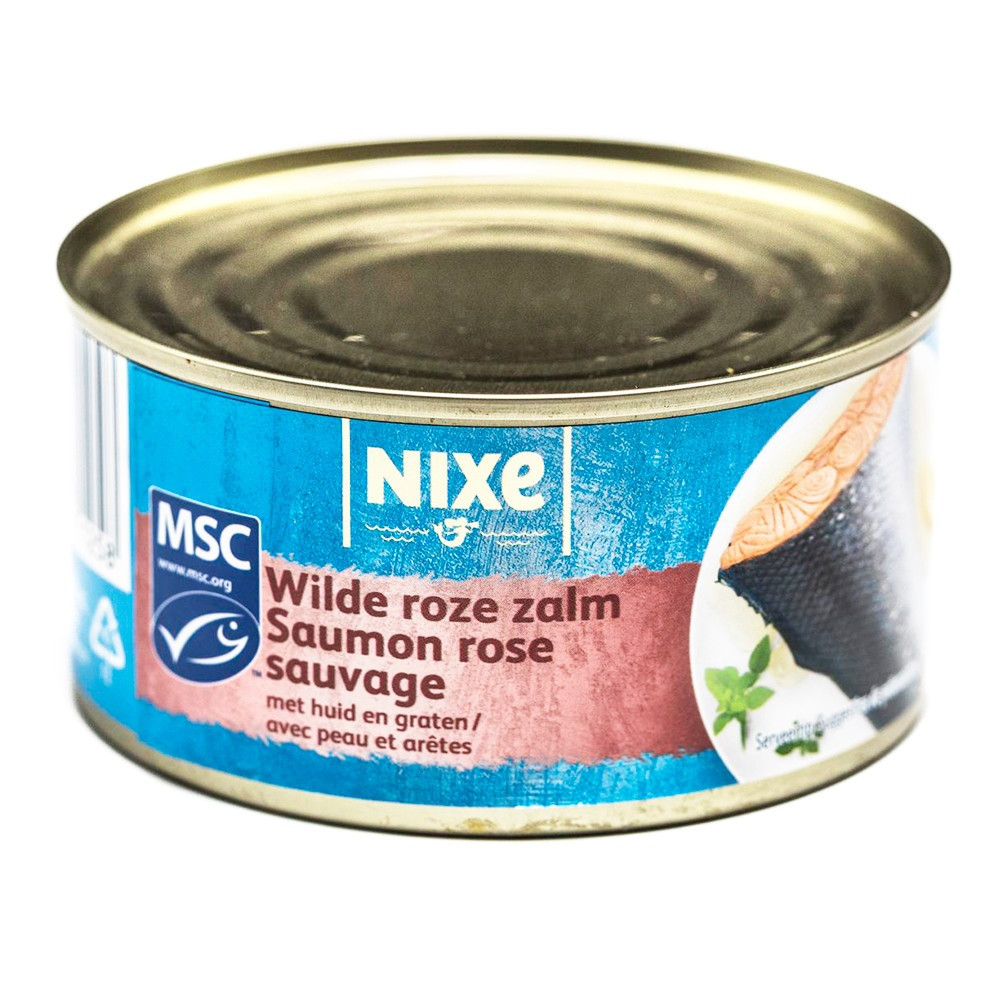 Лосось Рожевий Дикий в олії Nixe Wilde Roze Zalm Saumon 213 г Польща