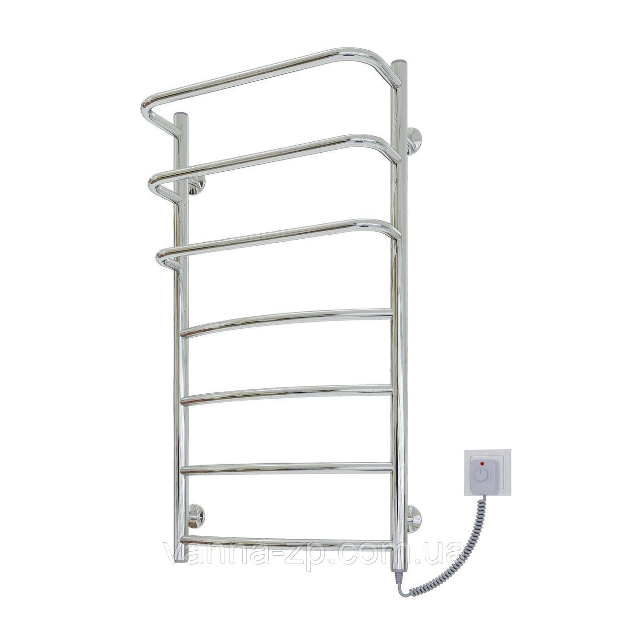 Сушарка для рушників KOSSER Каскад Дуга 900х500/7 ER рег., фото 1