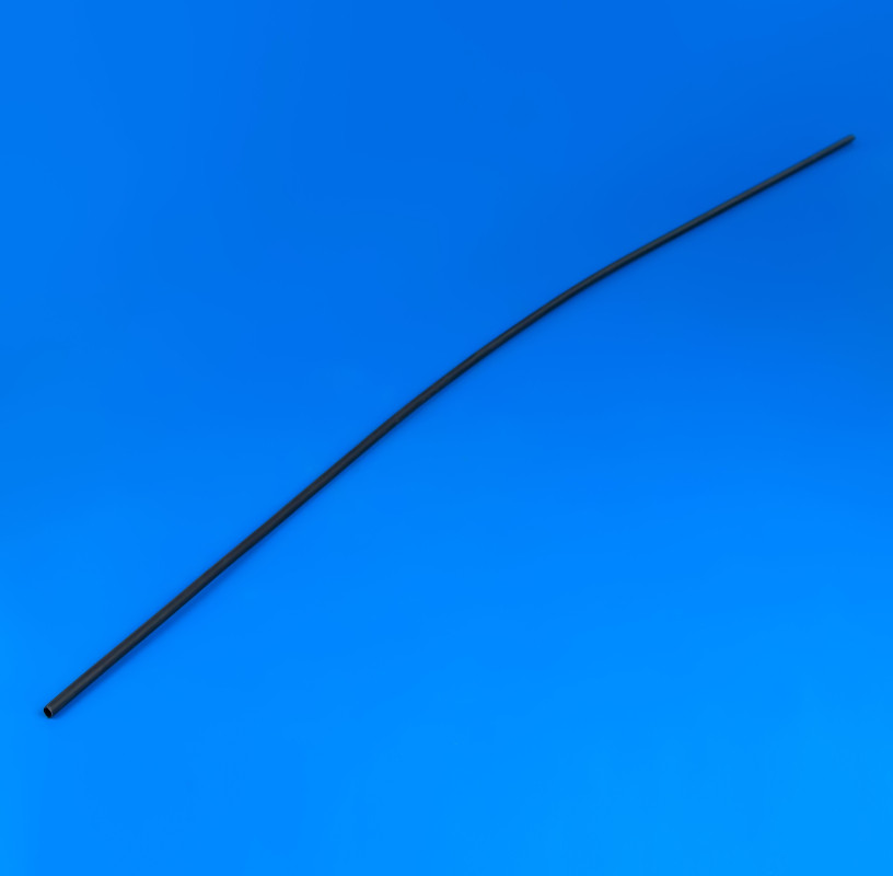 Термоусадкова трубка з клеєм 4,8/1,6 мм, чорна, електротовари, фото 1