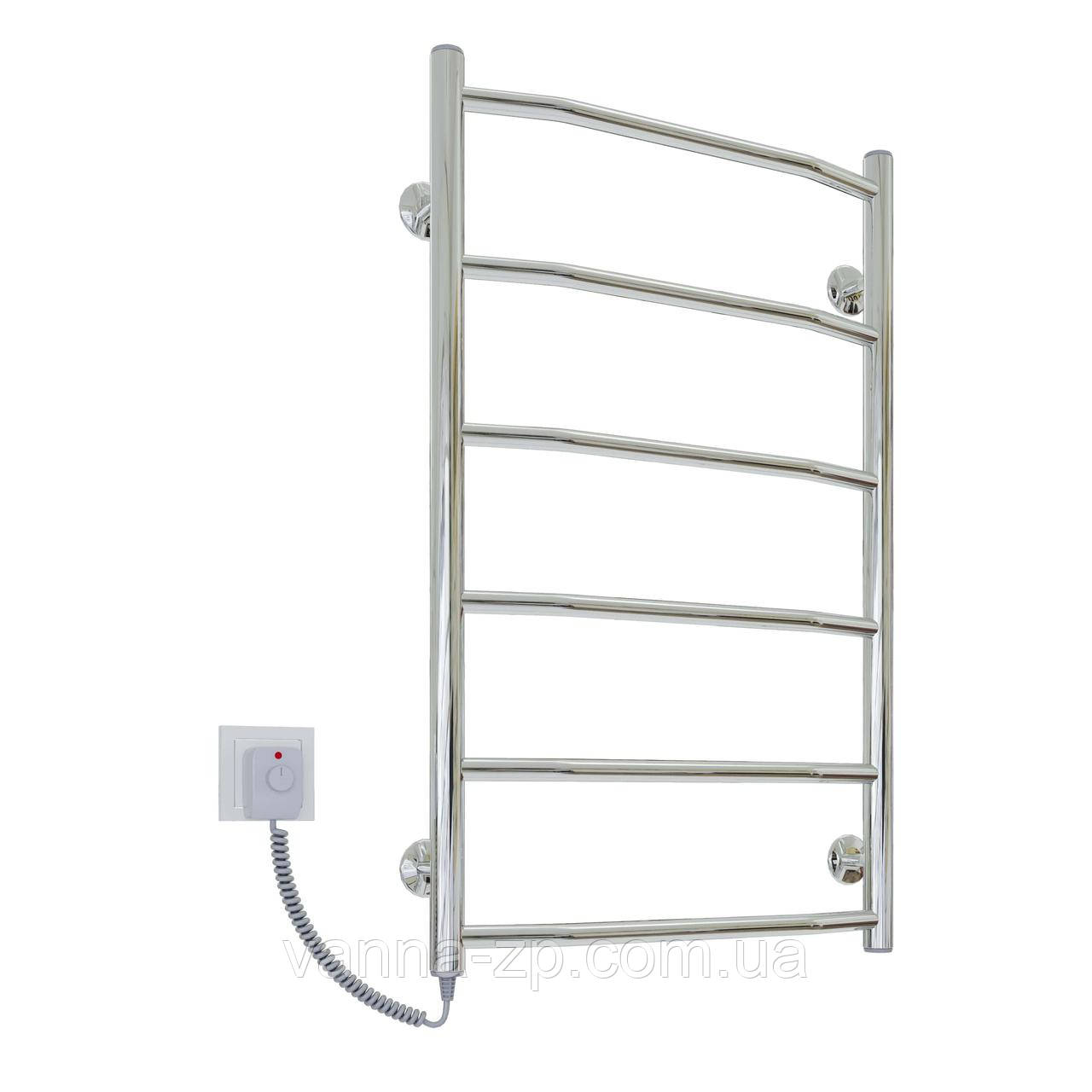 Сушарка для рушників KOSSER Трапеція 800х500/6 EL регла., фото 1