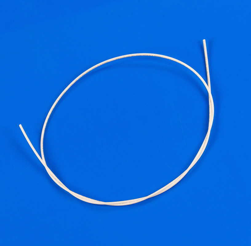 Біла термоусадкова трубка 1.5/0.75 мм, фото 1