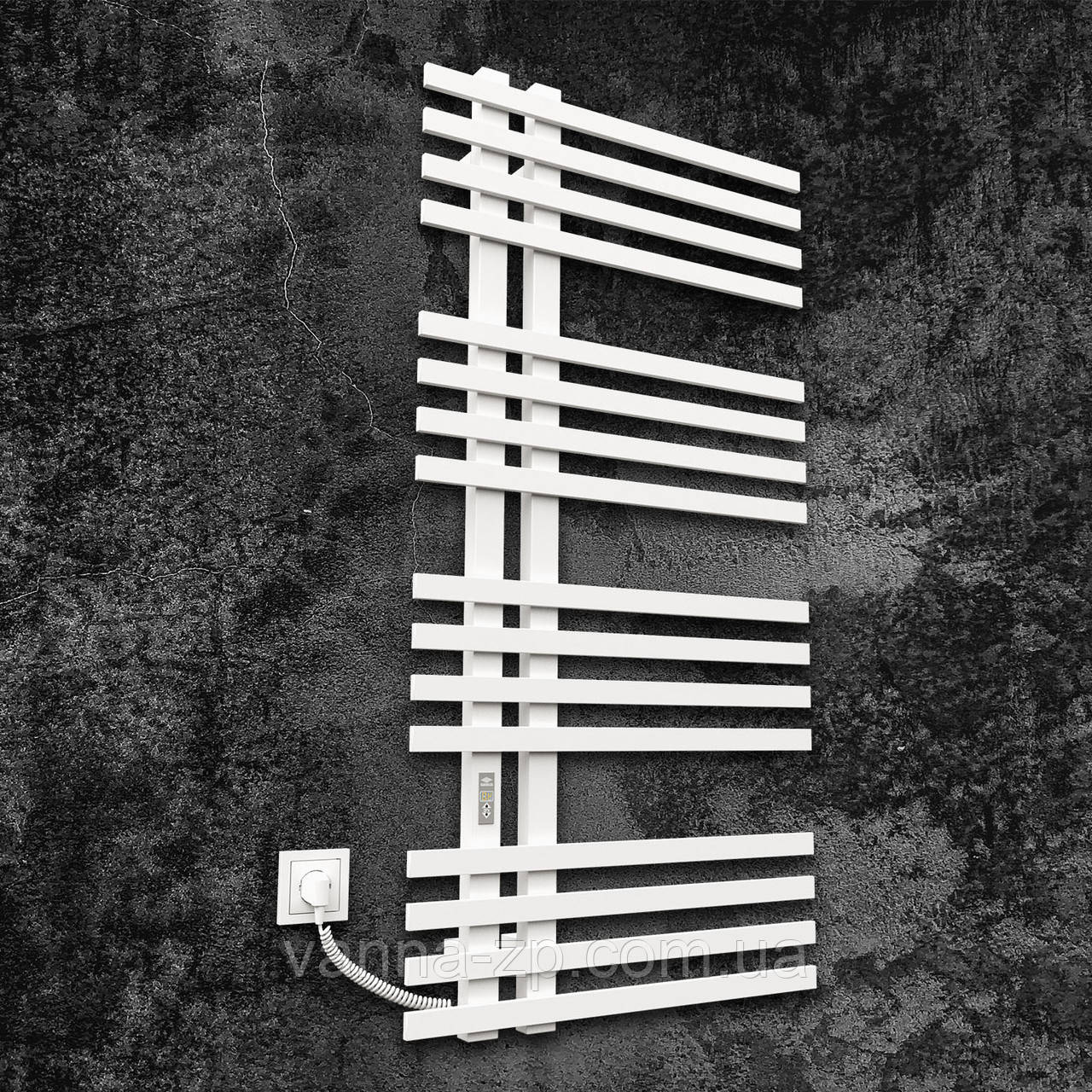 Сушарка для рушників KOSSER Браш1200х600 EL тайм. білий, фото 1