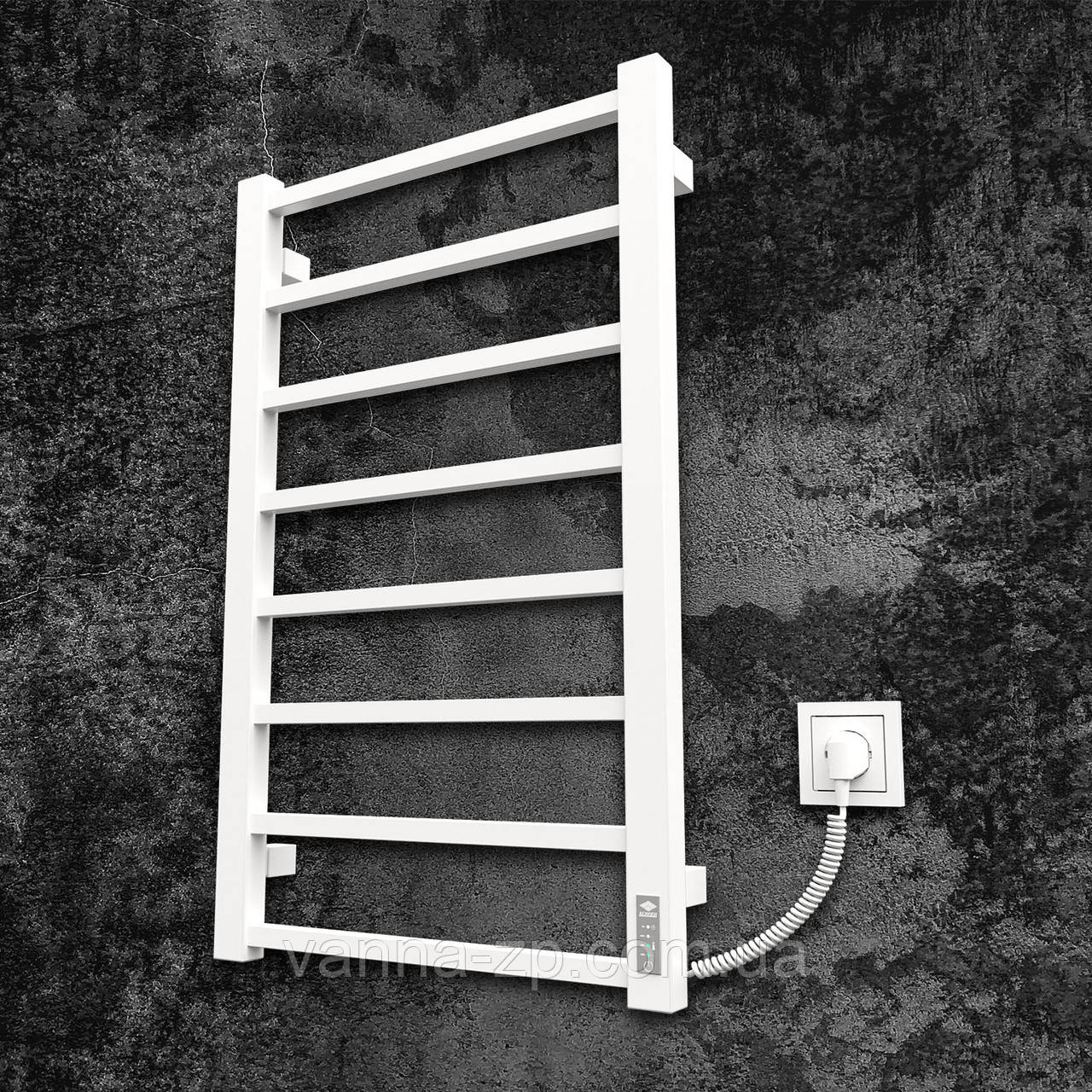 Сушарка для рушників KOSSER Лофт 800х500 ER тайм. білий, фото 1