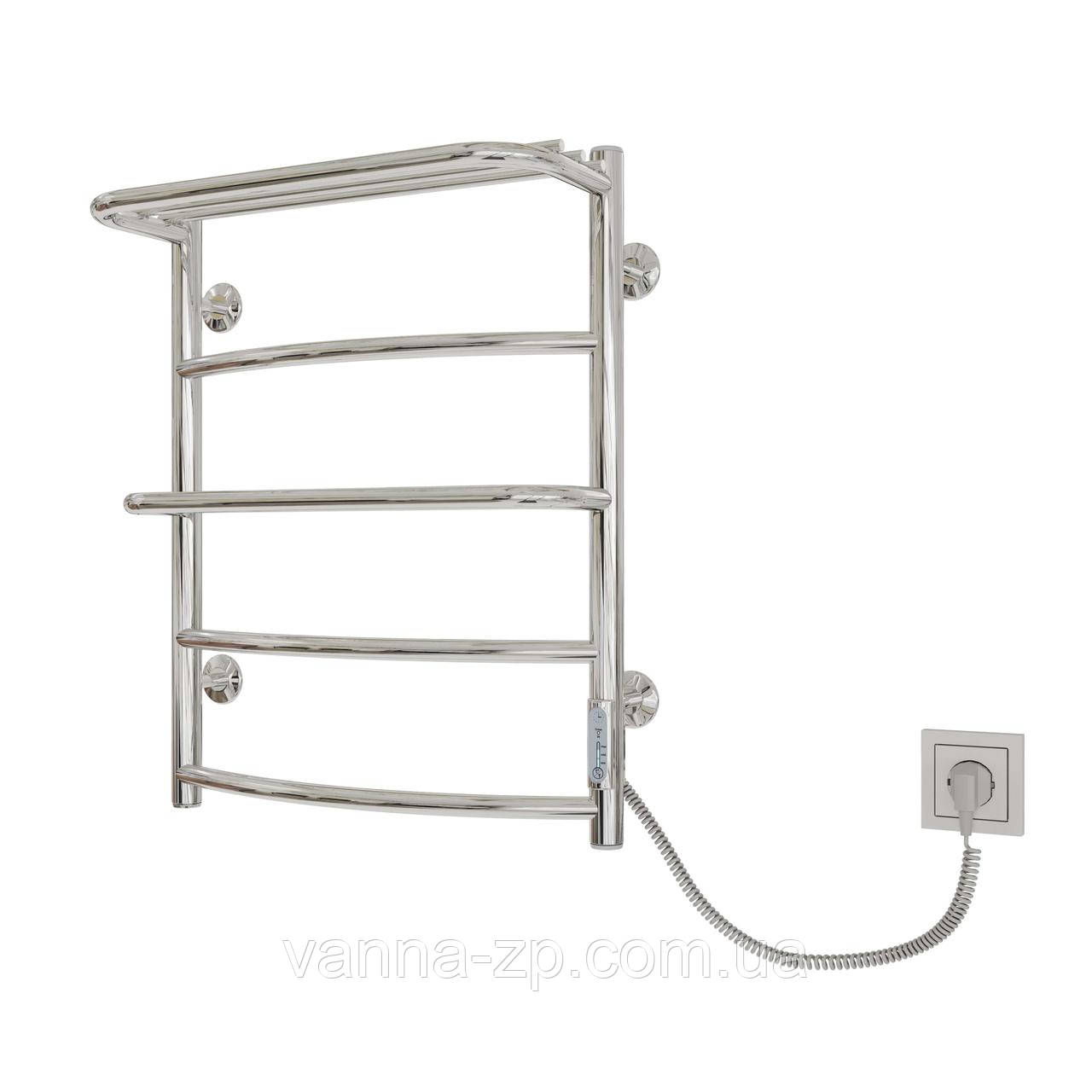 Сушарка для рушників KOSSER Каскад із полицею 600х500/5 ER тайм.