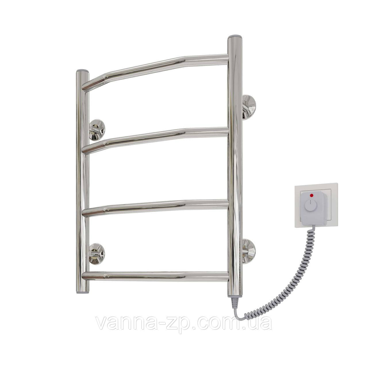 Сушарка для рушників KOSSER Трапеція 500х400/4 ER регулятор., фото 1