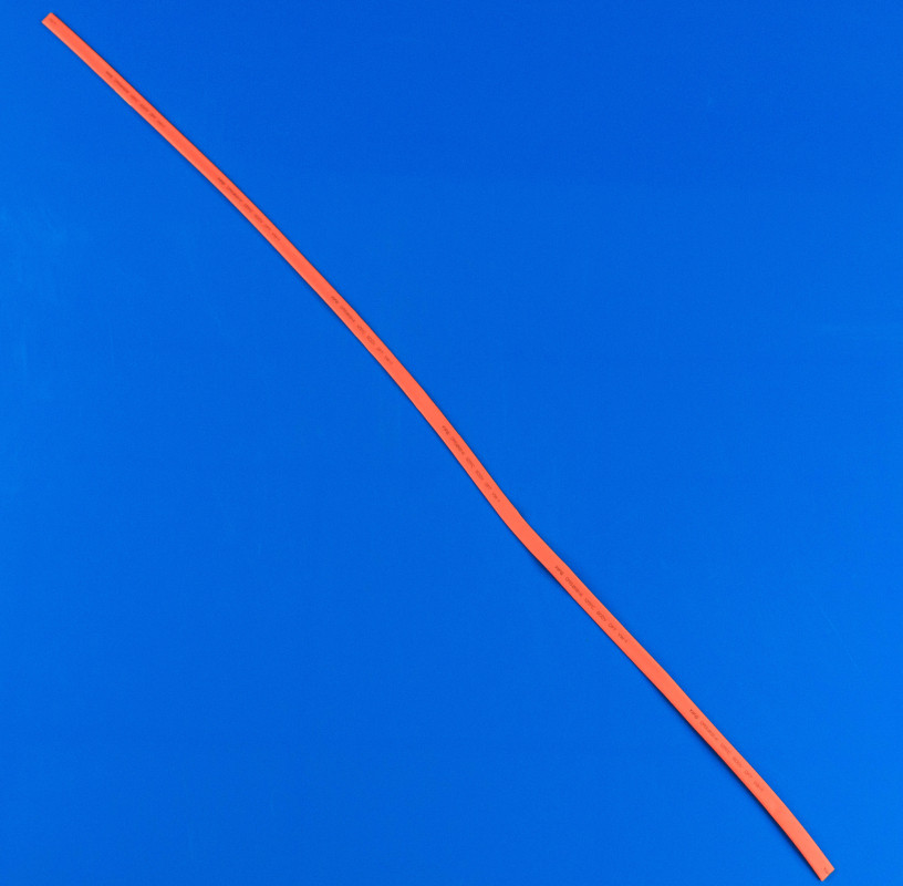 Термоусадкова трубка 8.0/4.0 мм червона для електроприладів, фото 1