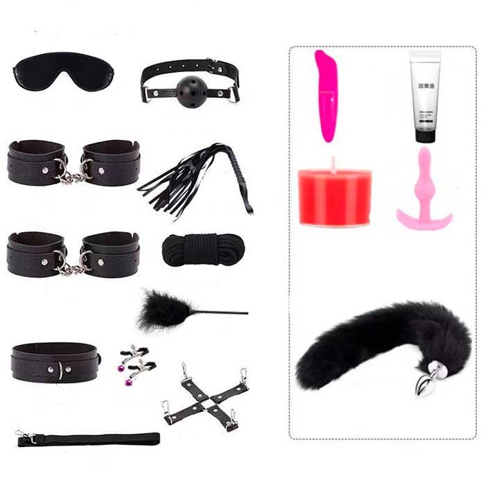 БДСМ набір з 16 предметів — Садо-мазо, фото 1