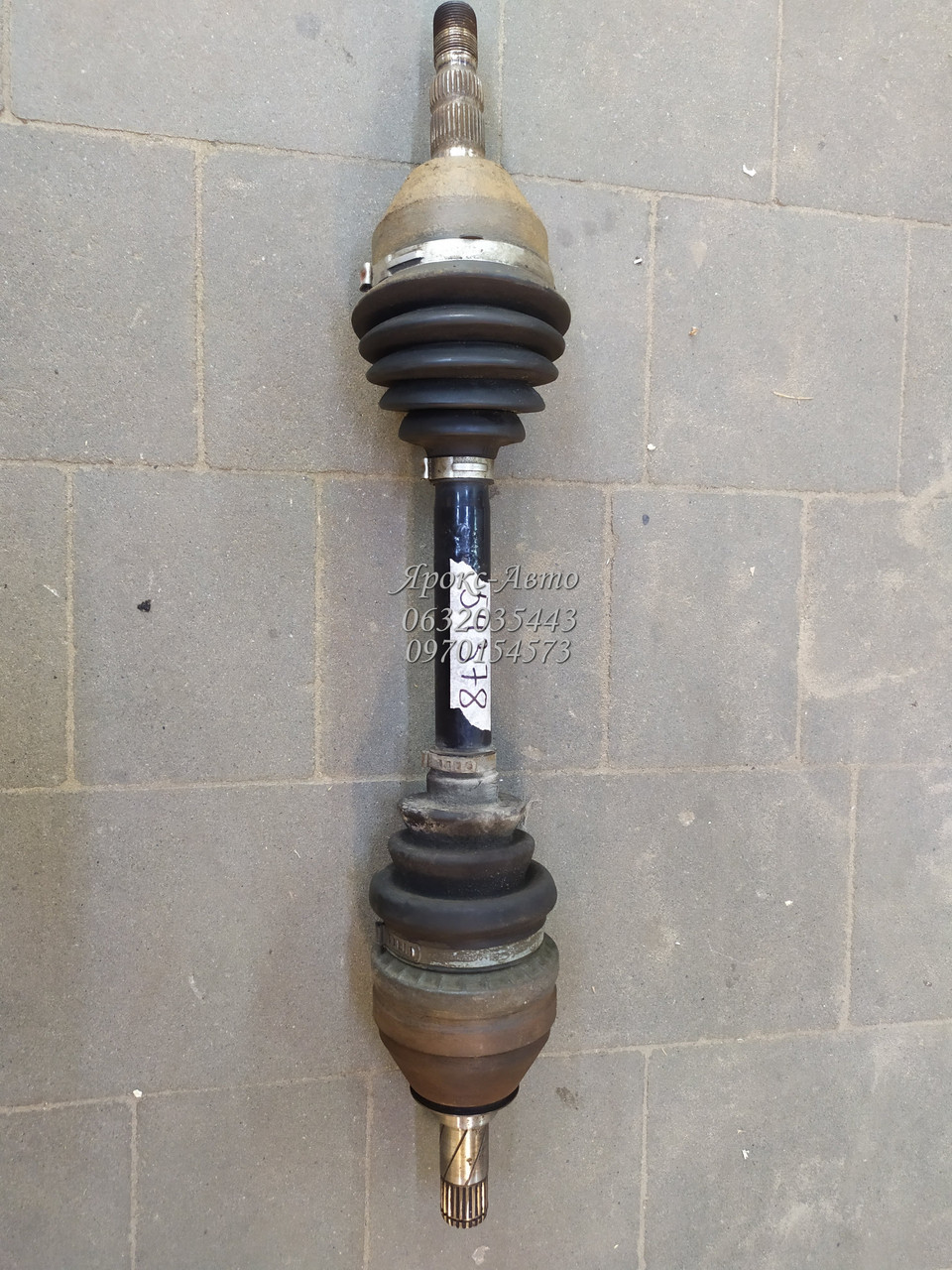 Напівось передня ліва для автомобіля Opel Zafira B 1.6 2005-2011 000054378, фото 1