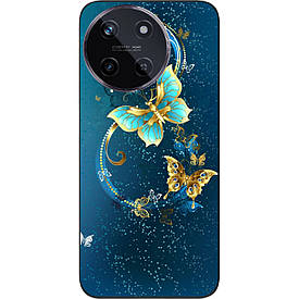 Чохол силіконовий Case для Realme 11 4G з картинкою Красиві метелики
