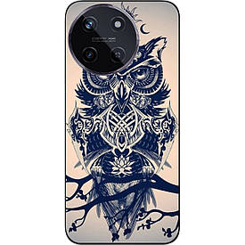 Бампер силіконовий Case для Realme 11 4G з малюнком Філін