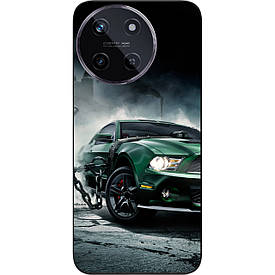 Бампер силіконовий Case для Realme 11 4G з малюнком Мустанг