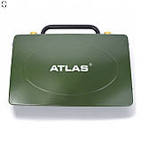 Кемпінгова газова плита Atlas на 2 пальники x 3,5 кВт, фото 8