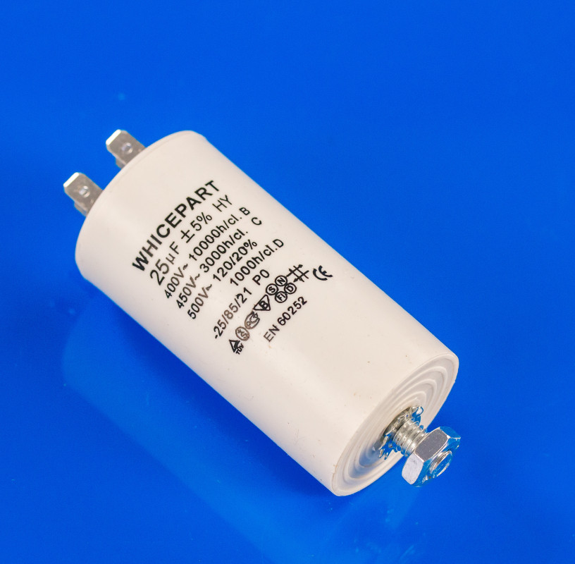 Конденсатор 25 МкФ 450В для пральної Машини Whicepart, фото 1