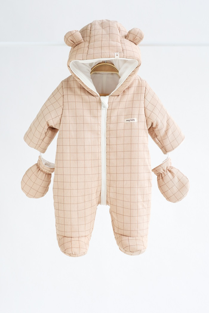 Комбінезон демісезонний Wally, Пісочний 62 см, фото 1