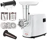М'ясорубка 7в1 Tefal NE114130 (1600 Вт, 1.9 кг/хв, реверс, насадки для ковбасок, тертки, ягід), фото 3