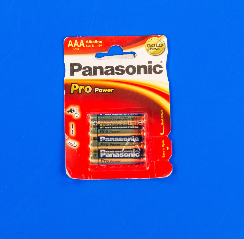 Panasonic Pro Power AAA Alkaline 4 шт (LR03XEG/4BP), фото 1