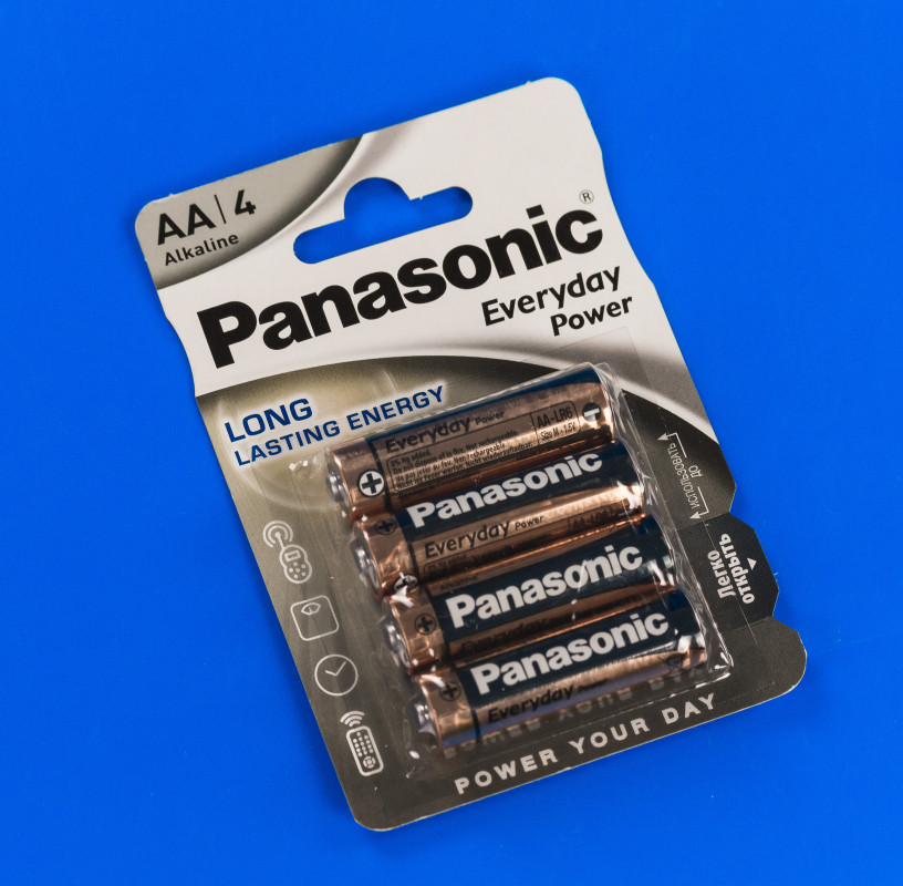 Panasonic Alkaline AA Батарейки Everyday Power 4шт (LR6REE/4BR), фото 1