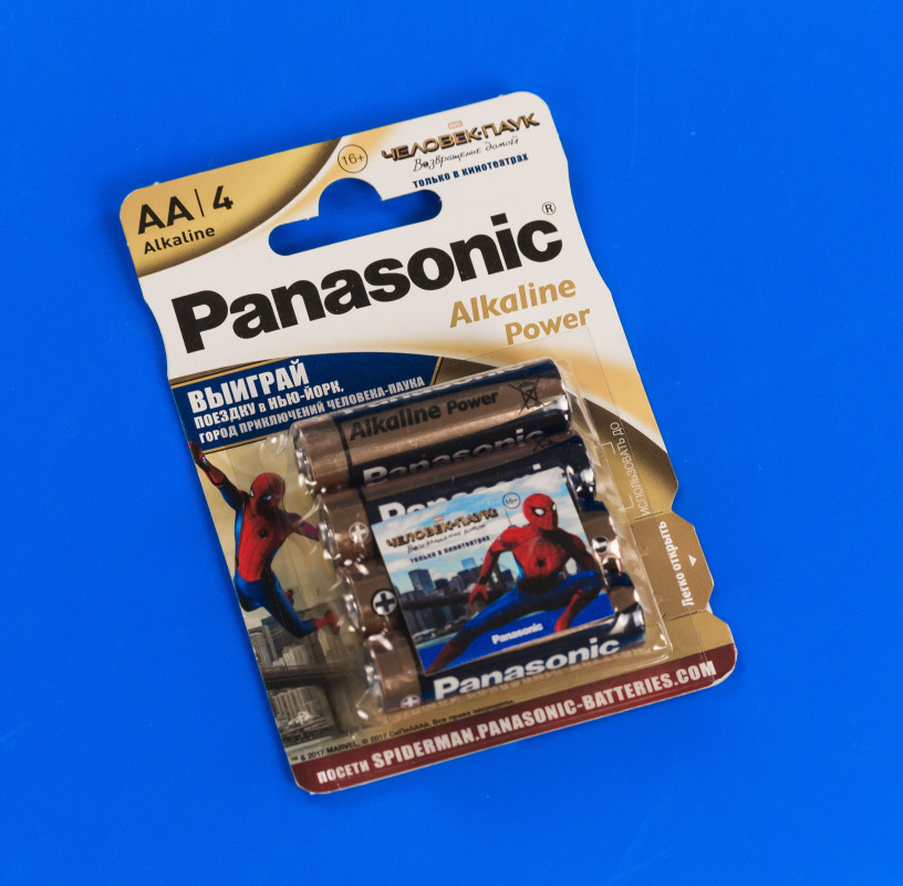 Батарейка Panasonic Alkaline AA Power 4 шт (LR6REB/4BPSSM)