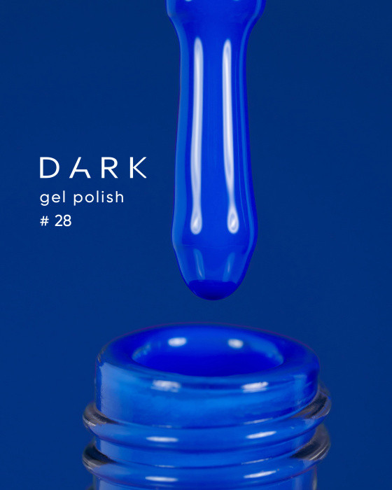 Dark gel polish 28, 6 ml