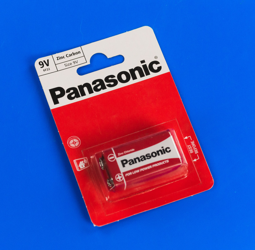 Panasonic Red Zinc 6F22 Zinc-Carbon Батарейка 1 шт., фото 1