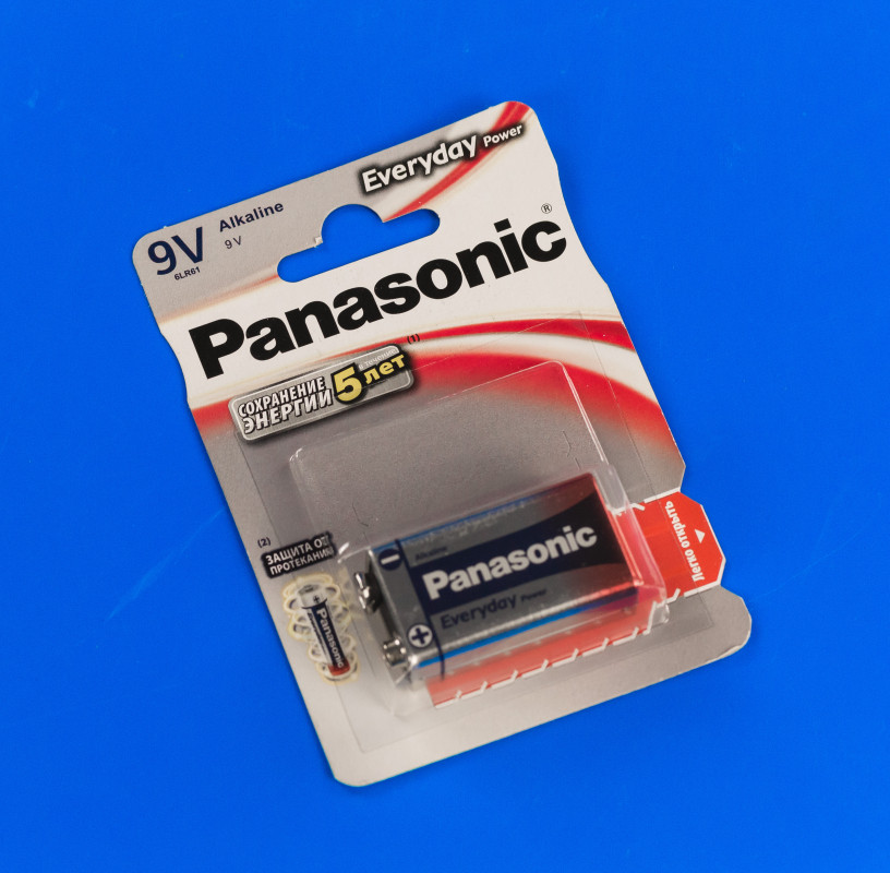 Panasonic Alkaline Everyday Power 6LR61 1шт (6LR61REE/1BR), фото 1
