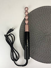 Професійний набір щипців для укладання волосся 6 в 1 Professional Beauty LSM-645-6, чорний, фото 4
