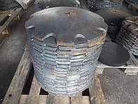 Диск борони ПАЛЛАДА ф630x6мм,d46 6 відв. 13.5 мм "ромашка" Z 10 бронесталь, фото 5