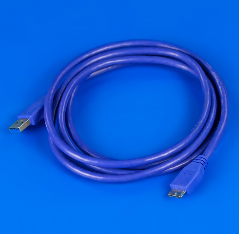 USB 3.0 AM to Micro 5P 1.8 m Кабель для мобільних телефонів Atcom (12826), фото 1