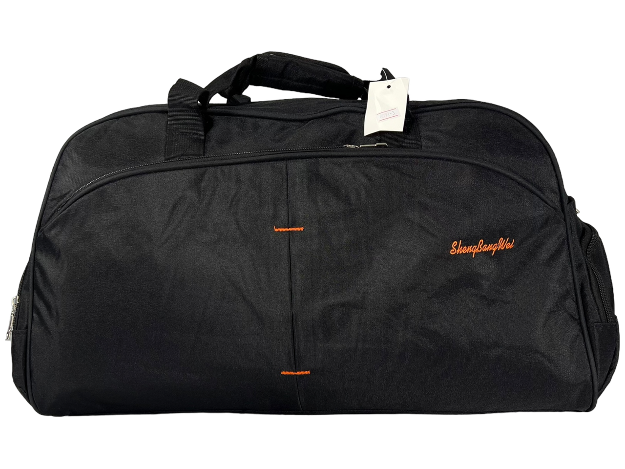 Дорожня сумка ShengBengWei на два відділення 8091-3-1 чорна, фото 1
