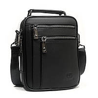 Чоловіча шкіряна сумка  Планшет BRETTON  439-6 black.Чоловічі сумки оптом  в УкраЇні.