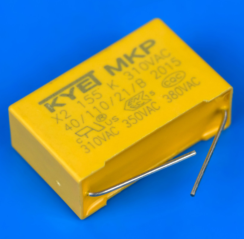 Металізований поліпропіленовий конденсатор 1,5mf 310V ±10% радіодеталь, фото 1