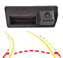 Камера заднього огляду Audi A4 A6 Q3 Q5 Q7 Passat A4L A6L Porsche динамічні лінії  AHD риб'яче око