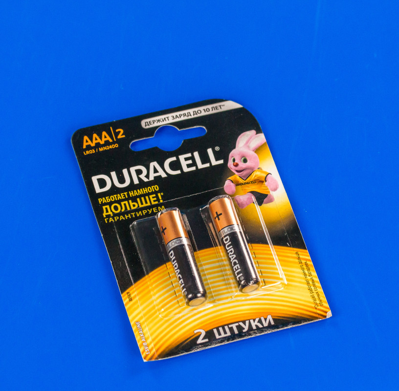 Duracell AAA (LR03) MN2400 2 шт., фото 1