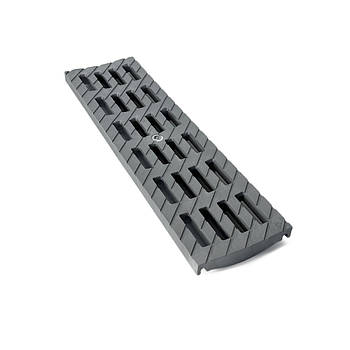 Решітка посилена MEDIUM B125, 136х500 мм, сірий