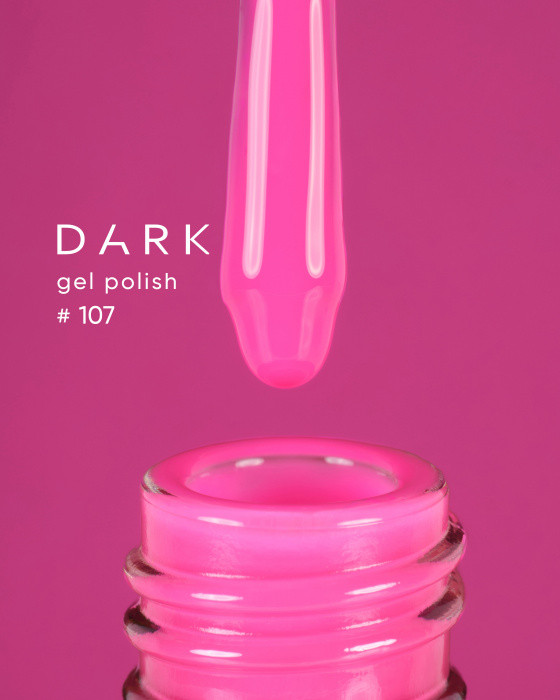 Dark gel polish 107, 6 ml