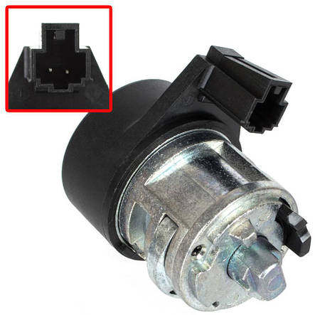 Audi A3 A4 B6 Seat IBIZA Seat CORDOBA замок запалювання + 2 ключі комплектект 3B0905955E, арт. DA-24740, фото 3