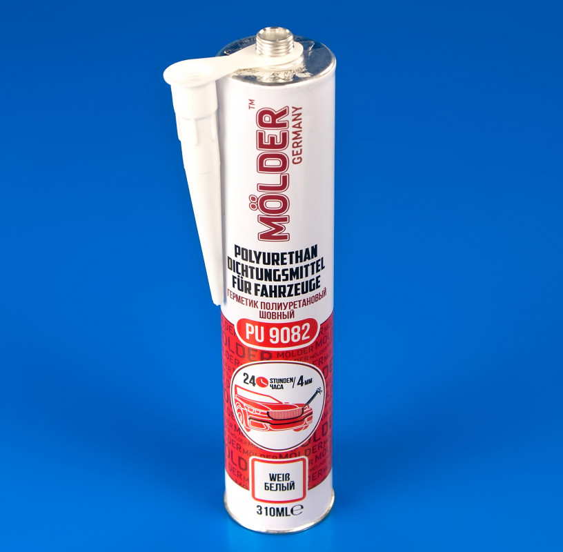 Автомобільний поліуретановий герметик білий MOLDER 310ml, фото 1