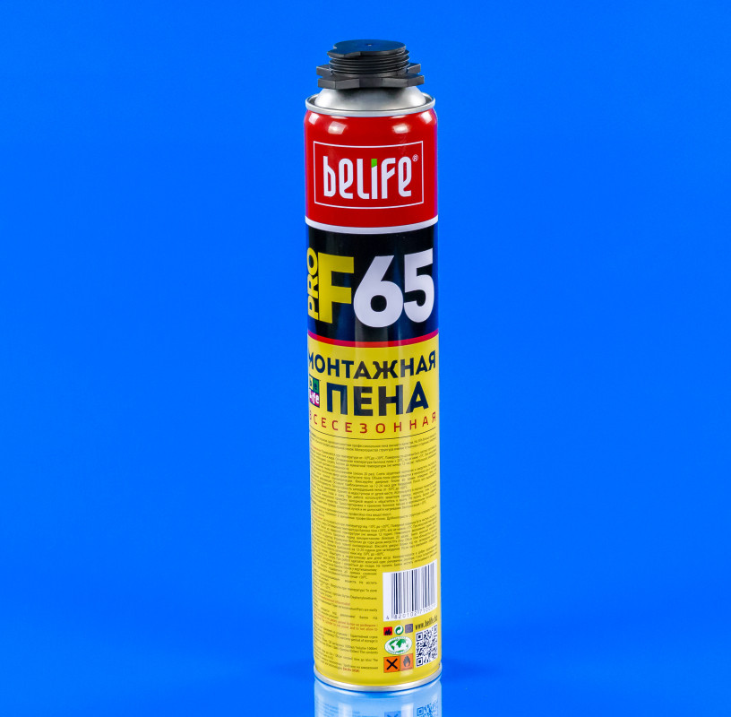 Піна монтажна BeLife Pro F850 65ml