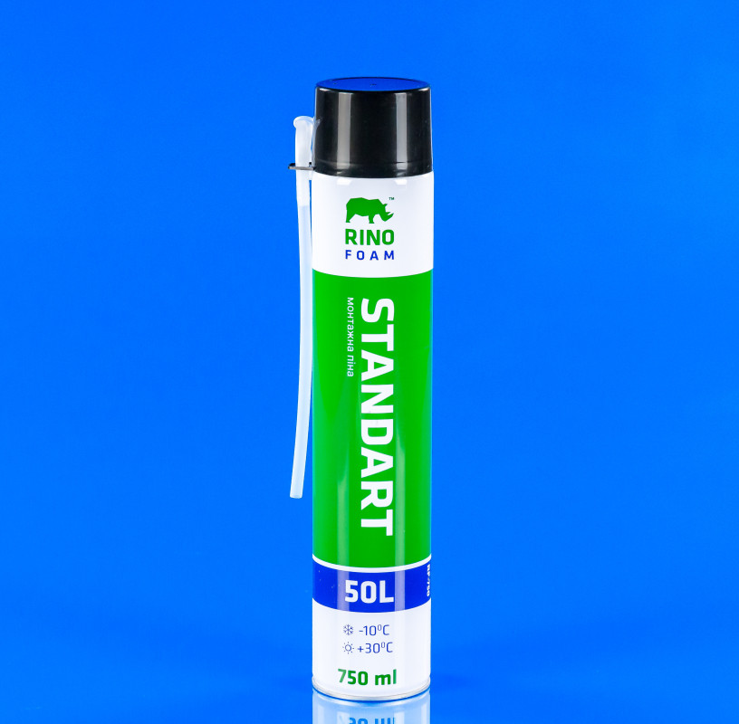 Монтажна піна RINO 750ml 50 л, фото 1