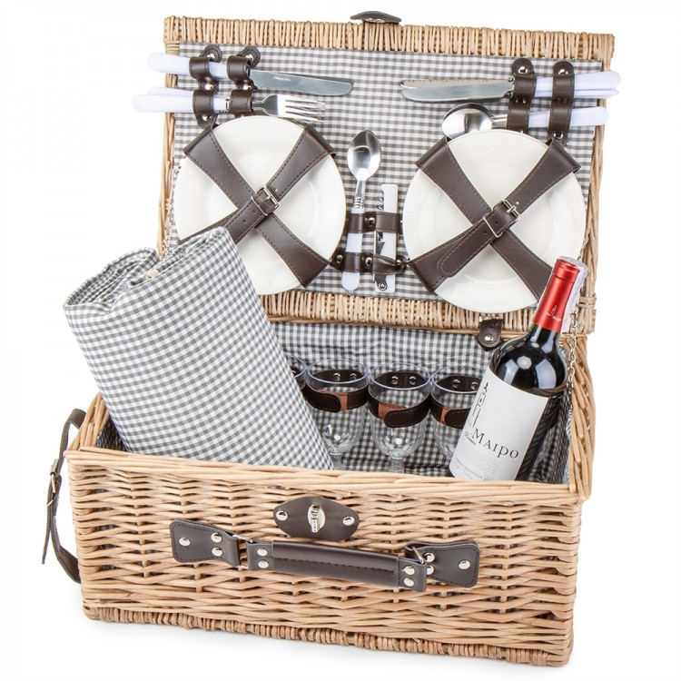 Набор для пикника в корзине на 6 персоны Семейный (ID#2306887440), цена ...