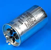 Електролітичний конденсатор CBB65 35 мкФ 440В для кондиціонера в металевому корпусі