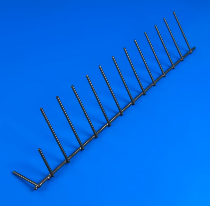 Лівий тримач тарілок для верхнього кошика посудомийної машини Beko 1751341000, фото 1