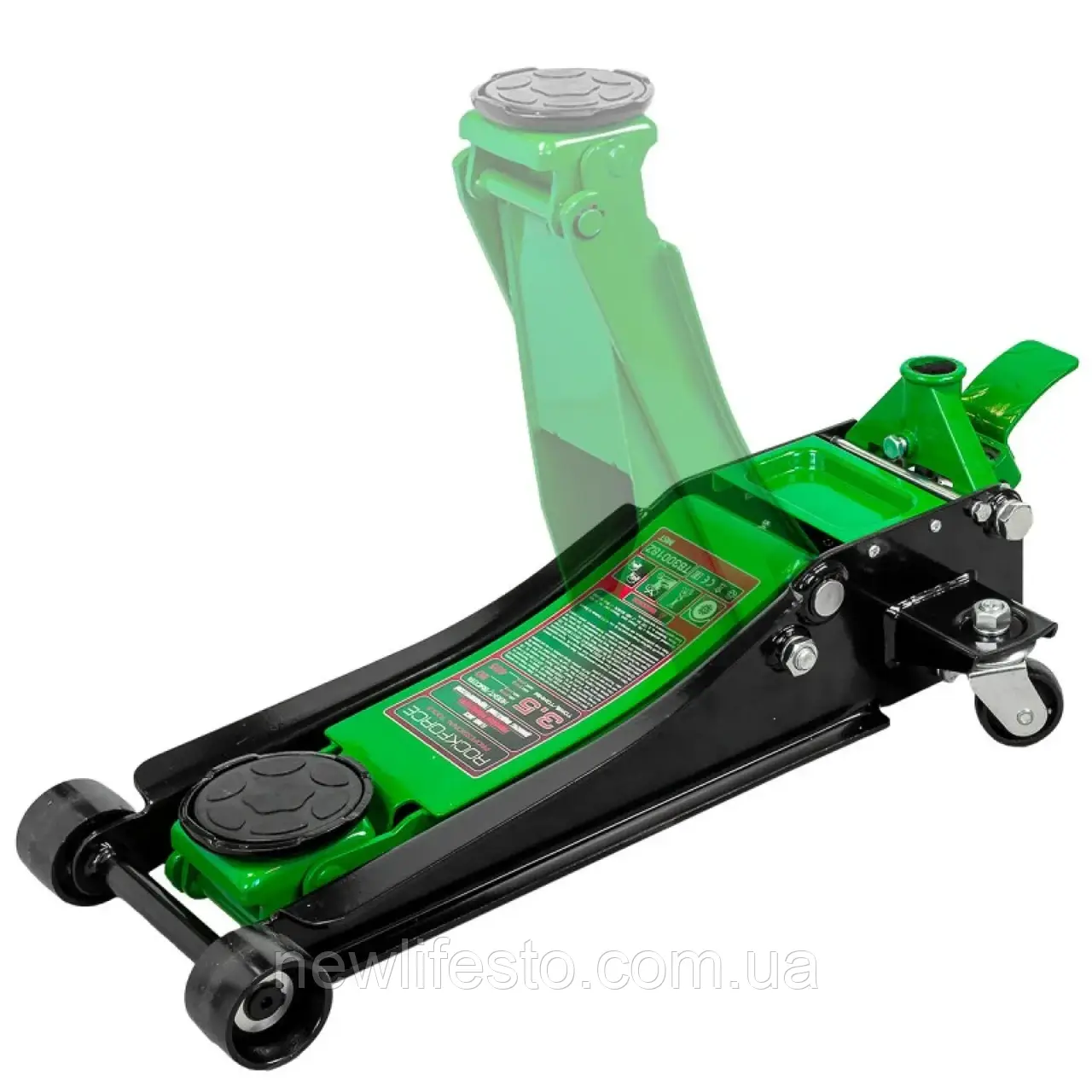 Домкрат підкатний гідравлічний 3.5т, фото 1