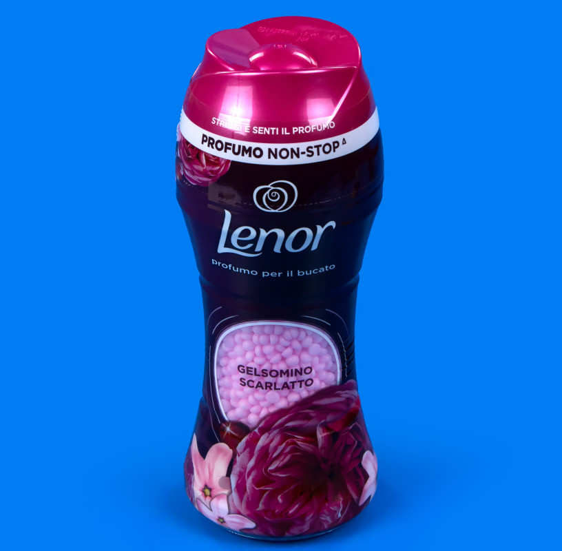 Ароматизатор для білизни в гранулах Lenor Червоний Жасмин 210 г