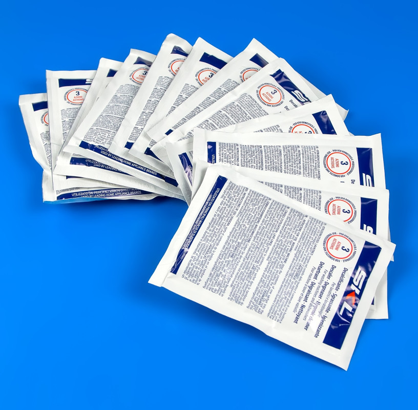 Засіб для видалення накипу для пральних і посудомийних машин, 12 пачок, SKL, фото 1