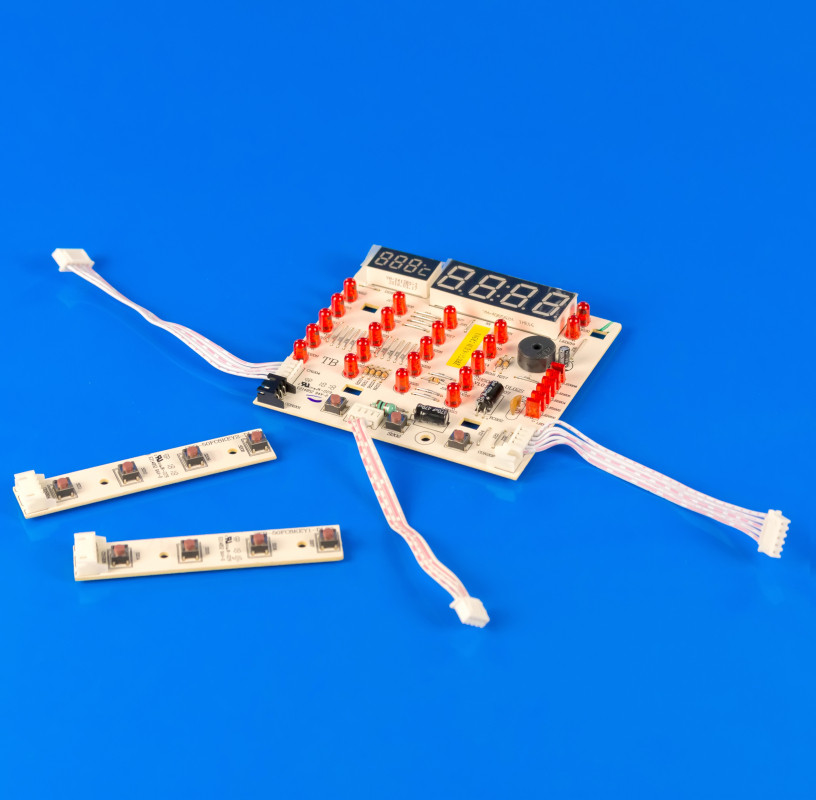 Електронний модуль індикації та вирівнювання для мультиварки Moulinex SS-994473, фото 1