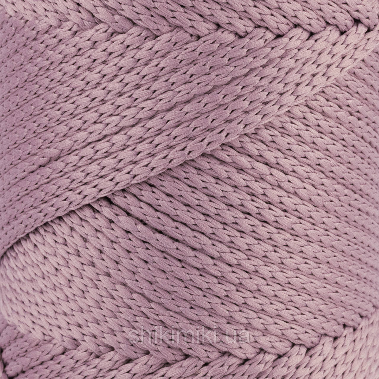 Шнур поліефірний Matte Macrame 3 mm, колір Ліловий