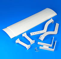 Аксесуар для кондиціонера: захисний екран 66-155 см