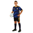 Форма футбольная детская с символикой футбольного клуба ARGENTINA SP-Sport CO-7189 XS-XL темно-синий, фото 2