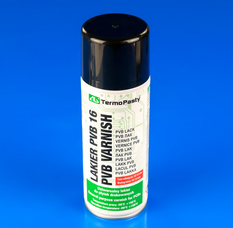 Діелектричний лак для радіодеталей Termopasty PVB 16 AG 400ml, фото 1